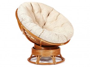 Кресло-качалка Papasan w 23/01 B с подушкой Cognac, ткань Старт в Верхнеуральске - verhneuralsk.магазин96.com | фото