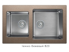 Мойка комбинированная Tolero twist TTS-840 Темно-бежевый 823 в Верхнеуральске - verhneuralsk.магазин96.com | фото