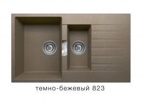 Мойка кварцевая Tolero Loft TL-860 Темно-бежевый 823 в Верхнеуральске - verhneuralsk.магазин96.com | фото