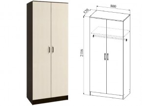 Шкаф 2 двери Ронда ШКР800.1 венге/дуб белфорт в Верхнеуральске - verhneuralsk.магазин96.com | фото