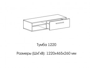 Тумба 1220 (низкая) в Верхнеуральске - verhneuralsk.магазин96.com | фото